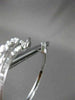 LARGE 8.49CT ROUND BAGUETTE & MARQUISE DIAMOND 18KT WHITE GOLD 3D HOOP EARRINGS