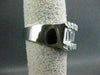 ANTIQUE WIDE 1.82CT DIAMOND BAGUETTE & ROUND 14KT W GOLD ANNIVERSARY RING #2137