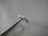 ESTATE .36CT DIAMOND 14K WHITE GOLD CHANNEL WEDDING ANNIVERSARY BAND RING 21710