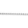 ESTATE LARGE 5.00CT DIAMOND 14KT WHITE GOLD 3D CLASSIC ROUND TENNIS BRACELET