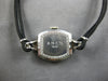 ANTIQUE LARGE .50CT OLD MINE DIAMOND PLATINUM ART DECO SQUARE LADY'S WATCH 28187