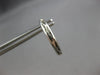 1.08CT DIAMOND 18K WHITE GOLD 3D CLASSIC PAVE 3 ROW HUGGIE HOOP HANGING EARRINGS