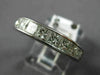 ESTATE 2.5CT PRINCESS CUT DIAMOND 14KT WHITE GOLD 3D CLASSIC WEDDING RING #21991