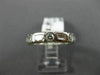 1.24CT ROUND & BAGUETTE DIAMOND 14KT WHITE GOLD ETERNITY ANNIVERSARY RING #1355