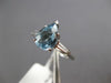1.90CT DIAMOND & AAA AQUAMARINE PLATINUM PEAR SHAPE & BAGUETTE ENGAGEMENT RING