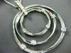 ESTATE LARGE 2.20CT DIAMOND 14KT WHITE GOLD ETOILE CIRCLE OF LIFE PENDANT #843