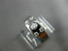 ESTATE .32CT ROUND DIAMOND 14KT WHITE GOLD ETOILE RECTANGULAR FUN RING #12037