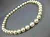 ESTATE AAA CREAM COLOR SOUTH SEA PEARL 3D CLASSIC CHOKER NECKLACE #26596
