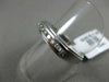 ESTATE .30CT DIAMOND 14KT WHITE GOLD 3D 8 STONE CHANNEL WEDDING ANNIVERSARY RING