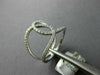 ESTATE LARGE .47CT DIAMOND 18KT WHITE GOLD 3D LOVE KNOT CLASSIC FUN RING