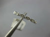ESTATE .07CT DIAMOND 14K WHITE GOLD 2MM MARQUISE SHAPE FILIGREE ANNIVERSARY RING