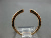ESTATE .32CT DIAMOND 14KT ROSE GOLD 3D ROUND CLASSIC JOURNEY LOVE RING