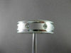 ESTATE WIDE .40CT DIAMOND 14K WHITE GOLD ETOILE ETERNITY SOLID MENS RING #19670