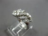 ESTATE .73CT DIAMOND 14KT WHITE GOLD ROUND & MARQUISE INFINITY LOVE RING #27877