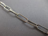 LARGE & LONG 1.58CT DIAMOND 14KT WHITE GOLD 3D CLASSIC OVAL LINK TENNIS BRACELET