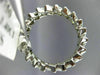ESTATE 3.40CT DIAMOND 14K WHITE GOLD 3D MARQUISE ETERNITY ANNIVERSARY RING #1834