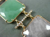 ESTATE WIDE & LONG 1.45CT DIAMOND & AVENTURINE 14KT ROSE GOLD 3D SQUARE BRACELET