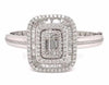 LARGE 6.36CT DIAMOND 18KT WHITE GOLD MULTI SHAPE INTERCHANGEABLE BANGLE BRACELET
