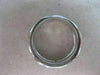 ESTATE WIDE DIAMOND 14KT WHITE GOLD BRICK MENS WEDDING RING BAND 10.25 7MM #1833