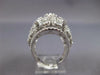 EXTRA LARGE 6.23CT DIAMOND 18KT WHITE GOLD MARQUISE & PEAR SHAPE COCKTAIL RING