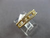 .16CT DIAMOND 14KT YELLOW GOLD 3D ROUND CLASSIC RECTANGULAR LOVE KNOT FUN RING