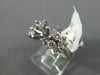 .82CT DIAMOND 14K WHITE GOLD CLASSIC 2 ROW ROUND SEMI MOUNT ENGAGEMENT RING 1273