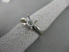 ESTATE PLATINUM RING PRINCESS ROUND DIAMOND ENGAGEMENT MOUNT SETTING 7MM #21507