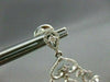 ANTIQUE LARGE 1.99CT DIAMOND 14KT W GOLD FILIGREE FLORAL DROP EARRINGS STUNNING!