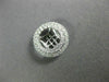 ESTATE LARGE .55CT DIAMOND 18K WHITE GOLD 3D CLASSIC DOUBLE HALO JACKET EARRINGS