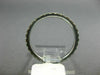 ESTATE .63CT DIAMOND 14K WHITE GOLD 3D CLASSIC ETERNITY WEDDING ANNIVERSARY RING
