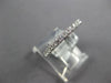 ESTATE .58CT DIAMOND 18KT WHITE GOLD CLASSIC ROUND 2MM ETERNITY ANNIVERSARY RING