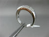 ESTATE .50CT BAGUETTE DIAMOND 14KT WHITE GOLD 3D 5mm WEDDING ANNIVERSARY RING