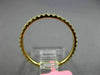 ESTATE .43CT DIAMOND 18KT YELLOW GOLD CLASSIC ETERNITY WEDDING ANNIVERSARY RING