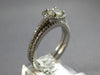 .96CT DIAMOND 14KT WHITE GOLD 3D CLASSIC HALO SQUARE WEDDING ENGAGEMENT RING SET