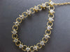 ESTATE .48CT DIAMOND 14KT YELLOW GOLD FILIGREE OPEN TEAR DROP LOVE FUN PENDANT