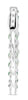2.80CT AAA TSAVORITE 14KT WHITE GOLD 3D INSIDE OUT LUCIDA HOOP HANGING EARRINGS