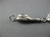 LONG 14KT WHITE GOLD 3D HANDCRAFTED MULTI SLIPPER CINDERELLA FUN BRACELET #27019