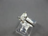 ESTATE .42CT DIAMOND 14KT WHITE GOLD 3D PEAR SHAPE SOLITAIRE ENGAGEMENT RING