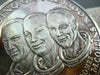 LANDING ON THE MOON E.ALDRIN N.ARMSTRONG M.COLLINS SILVER COIN 925 #22195