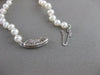 ESTATE 4.5- 5MM SOUTH SEA PEARL 14K WHITE GOLD PRINCESS NECKLACE 18" INCH #21026