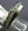 ESTATE .50CT DIAMOND 14KT WHITE GOLD 3D FILIGREE WEDDING ANNIVERSARY RING #8022