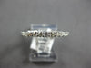 ESTATE .39CT DIAMOND 14K WHITE GOLD CLASSIC ROUND 2.5MM WEDDING ANNIVERSARY RING