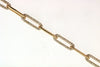 ESTATE .90CT DIAMOND 14KT YELLOW GOLD 3D CLASSIC OVAL LINK TENNIS BRACELET
