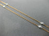 GIA 1.44CT FANCY PINK DIAMOND 18KT WHITE & ROSE GOLD FLOWER BY THE YARD NECKLACE