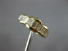 WIDE 1.20CT DIAMOND 14KT YELLOW GOLD 3D BAGUETTE CHANNEL ANNIVERSARY RING #27135