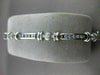ESTATE 1.71CT DIAMOND 14KT WHITE GOLD CHANNEL LINK TENNIS BRACELET G VS #1474