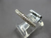 1.02CT DIAMOND 18KT WHITE GOLD MULTI ROW 2.5mm ETERNITY WEDDING ANNIVERSARY RING