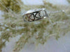 ANTIQUE DIAMOND 7MM SEA PEARL OPEN HEART 18KT WHITE GOLD PENDANT