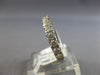 .76CT DIAMOND 14KT WHITE GOLD 3D 4 PRONG SEMI ETERNITY WEDDING ANNIVERSARY RING