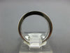 .48CT DIAMOND & AAA SAPPHIRE 18K WHITE GOLD ROUND SEMI ETERNITY ANNIVERSARY RING